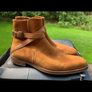 Aldo Chestnut Ankle Boots